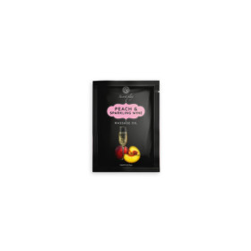 Dosette huile de massage pêche vin pétillant 10 ml 